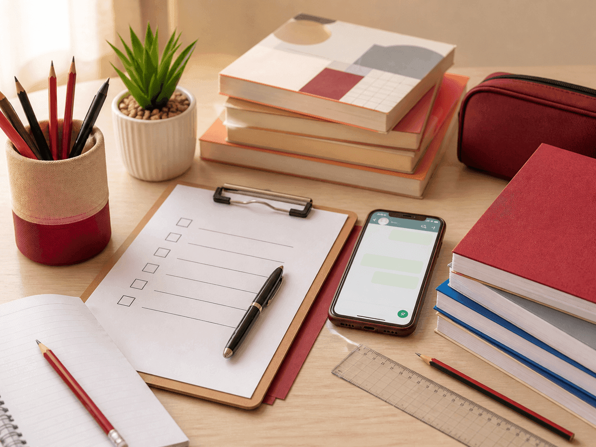 School order checklist and contact support